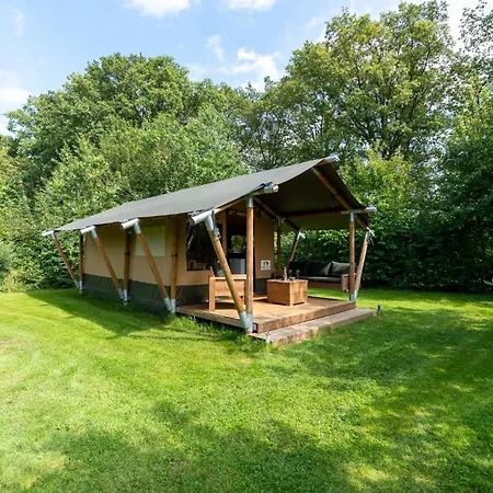 Luxury tent Safari Tent 1 Op Wellness En Stoltenborg Meddo