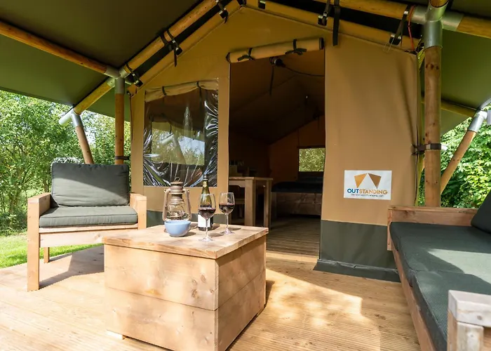 Safari Tent 1 Op Wellness En Stoltenborg * Meddo